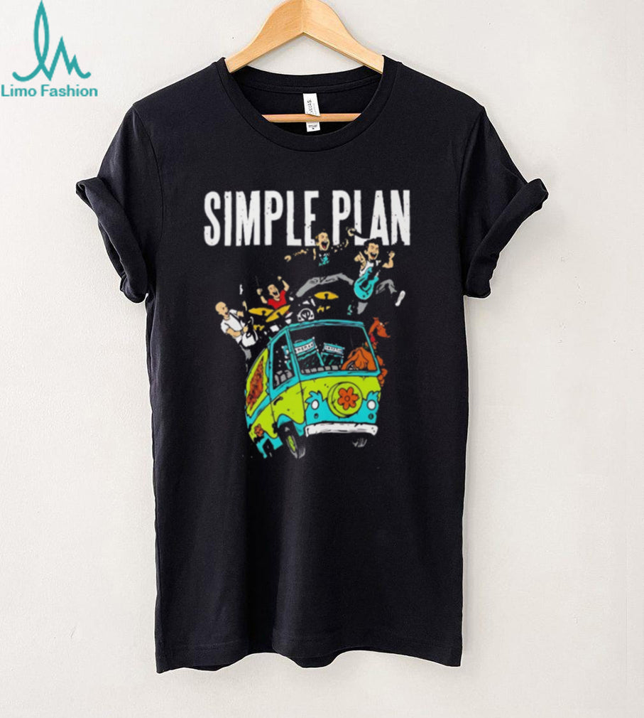 Simple Plan Bigger Than You Think Tour 2026 Scooby Doo Shirt