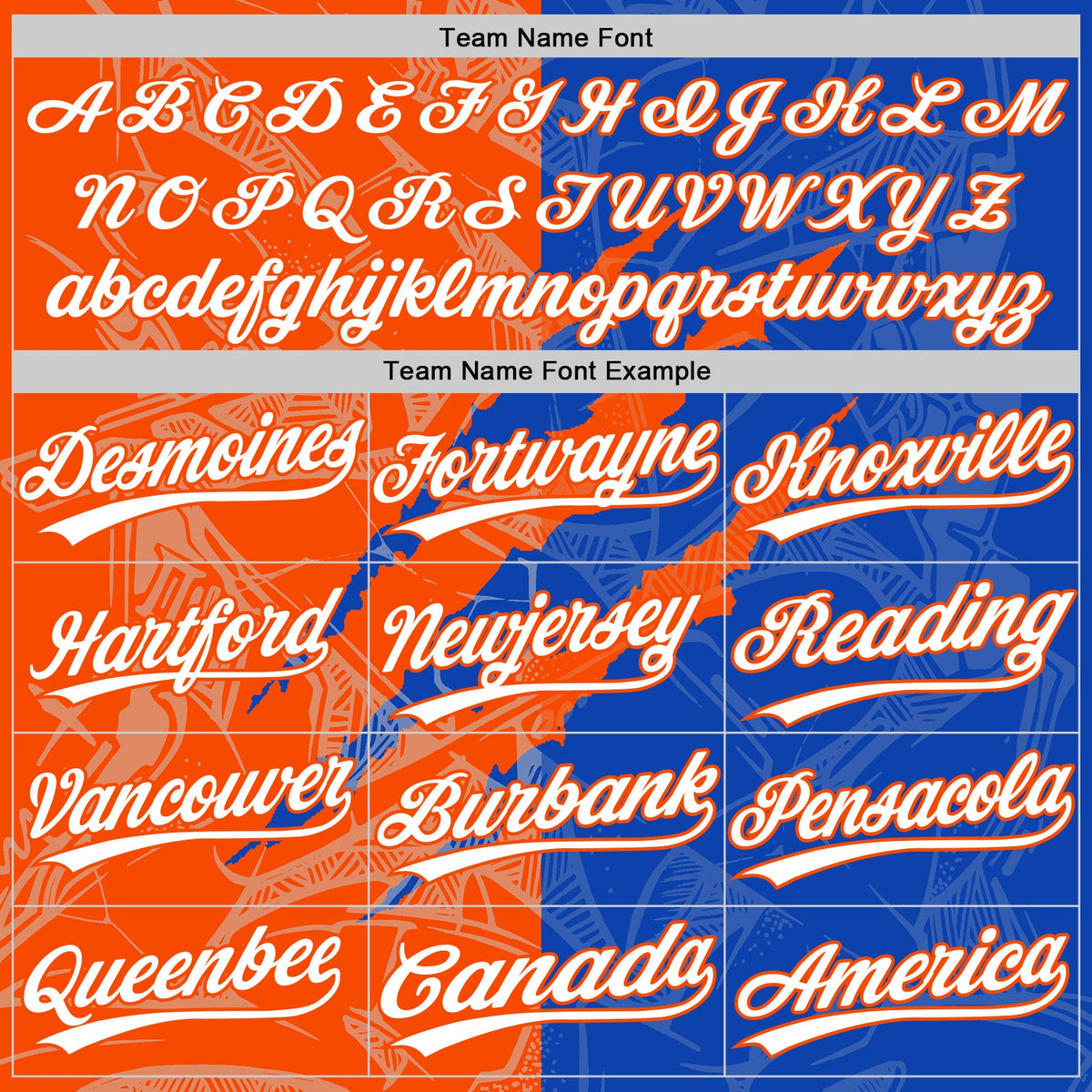 Custom Graffiti Pattern White Thunder Blue-Orange 3D Scratch Two-Button Unisex Softball Jersey