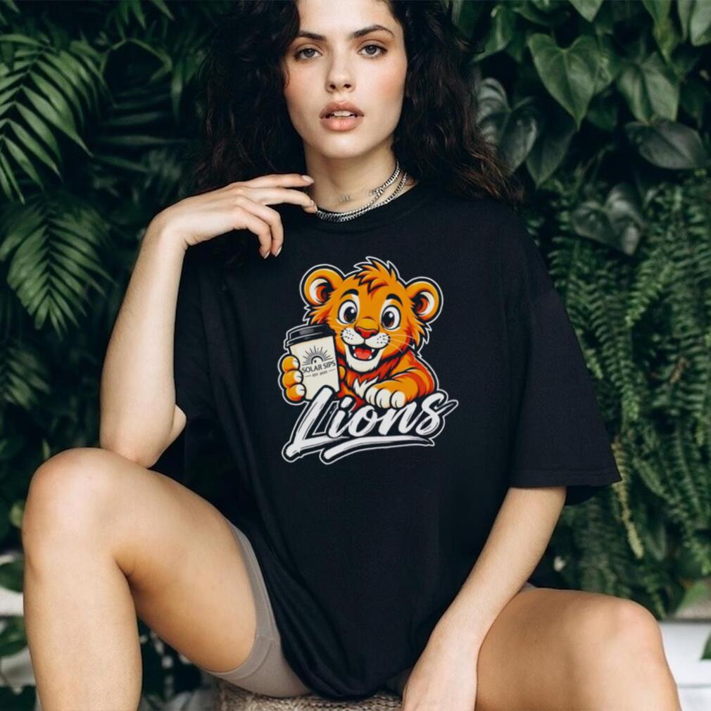 Solar Sips x Lions Coffee Trend shirt