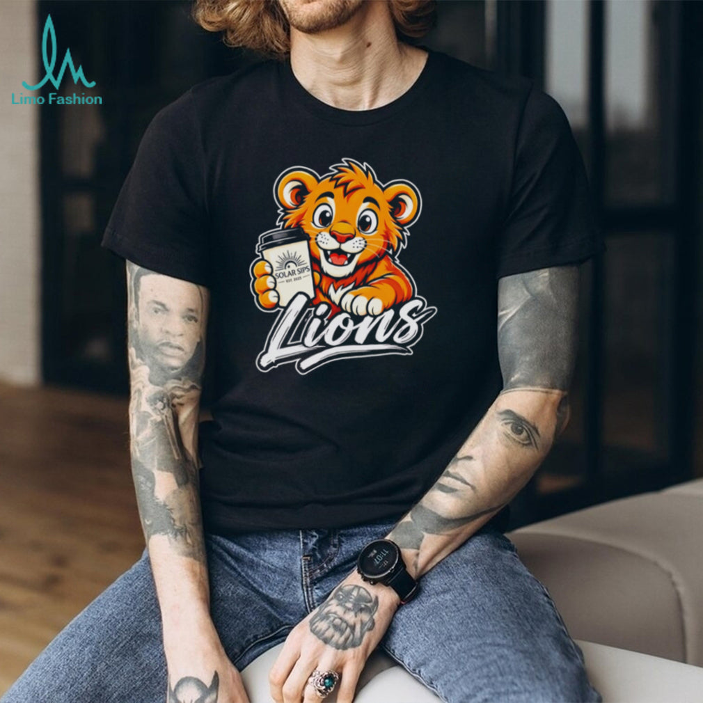 Solar Sips x Lions Coffee Trend shirt