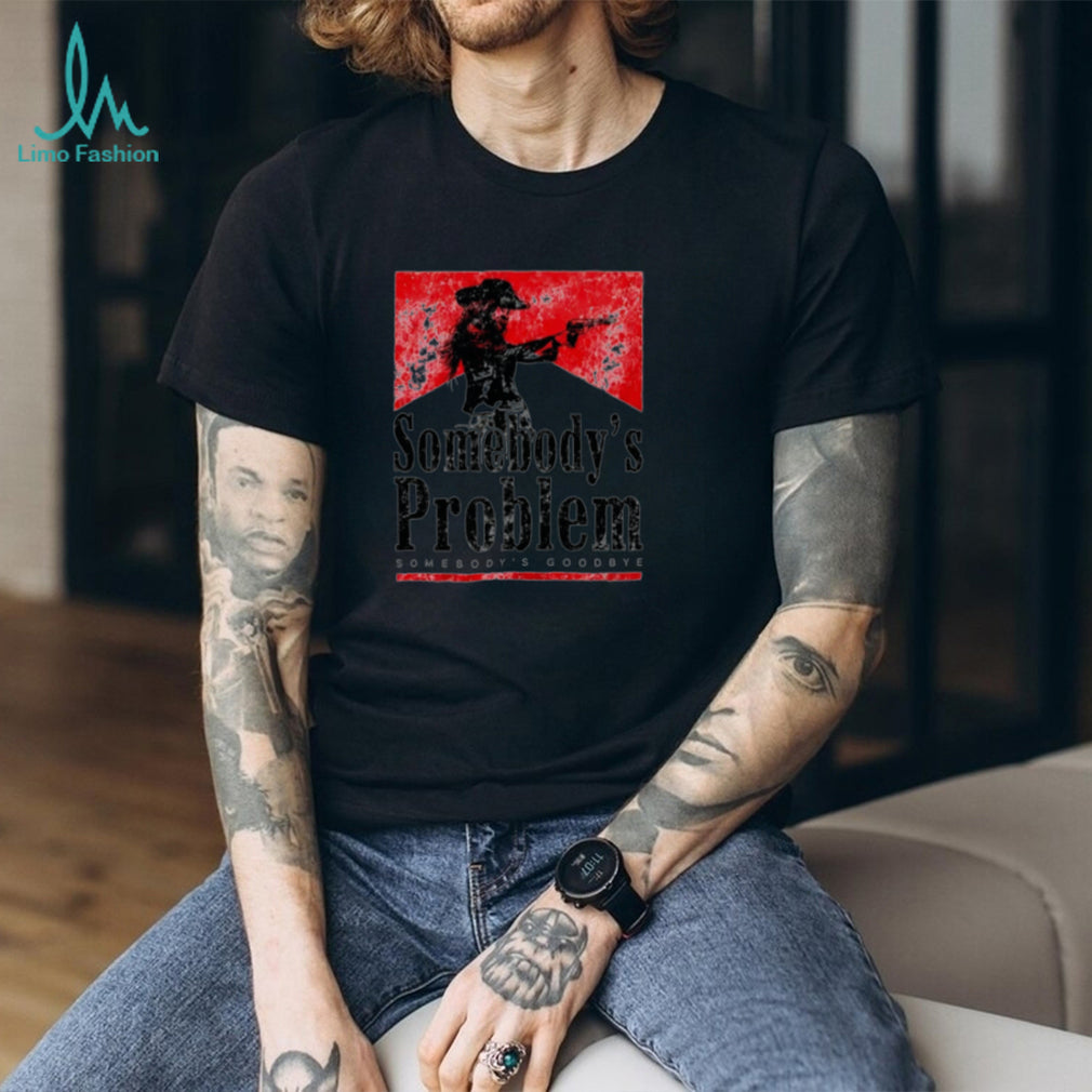 Somebody’s Problem Morgan Wallen Western Graphic shirt