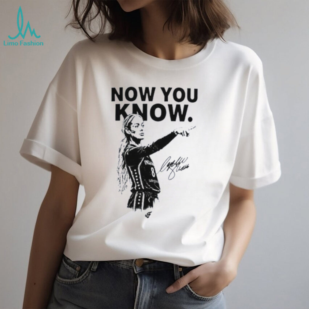 Sophie Cunningham Pointing Now You Know Shirt