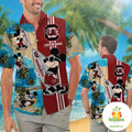Personalized South Carolina Gamecocks Hawaiian Shirt