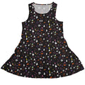 Spooky Doodles Sleeveless Dress