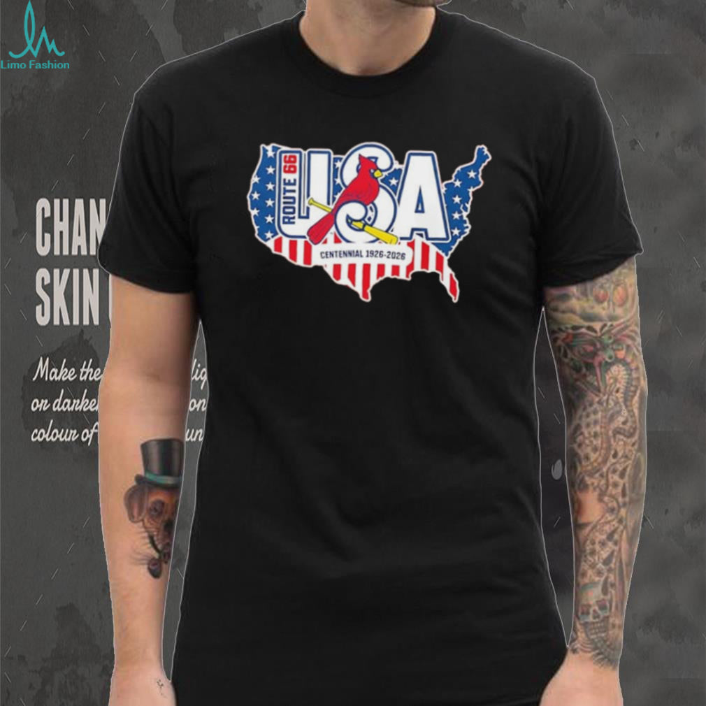 Springfield Cardinals Route 66 State shirt