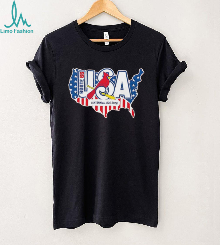 Springfield Cardinals Route 66 State shirt