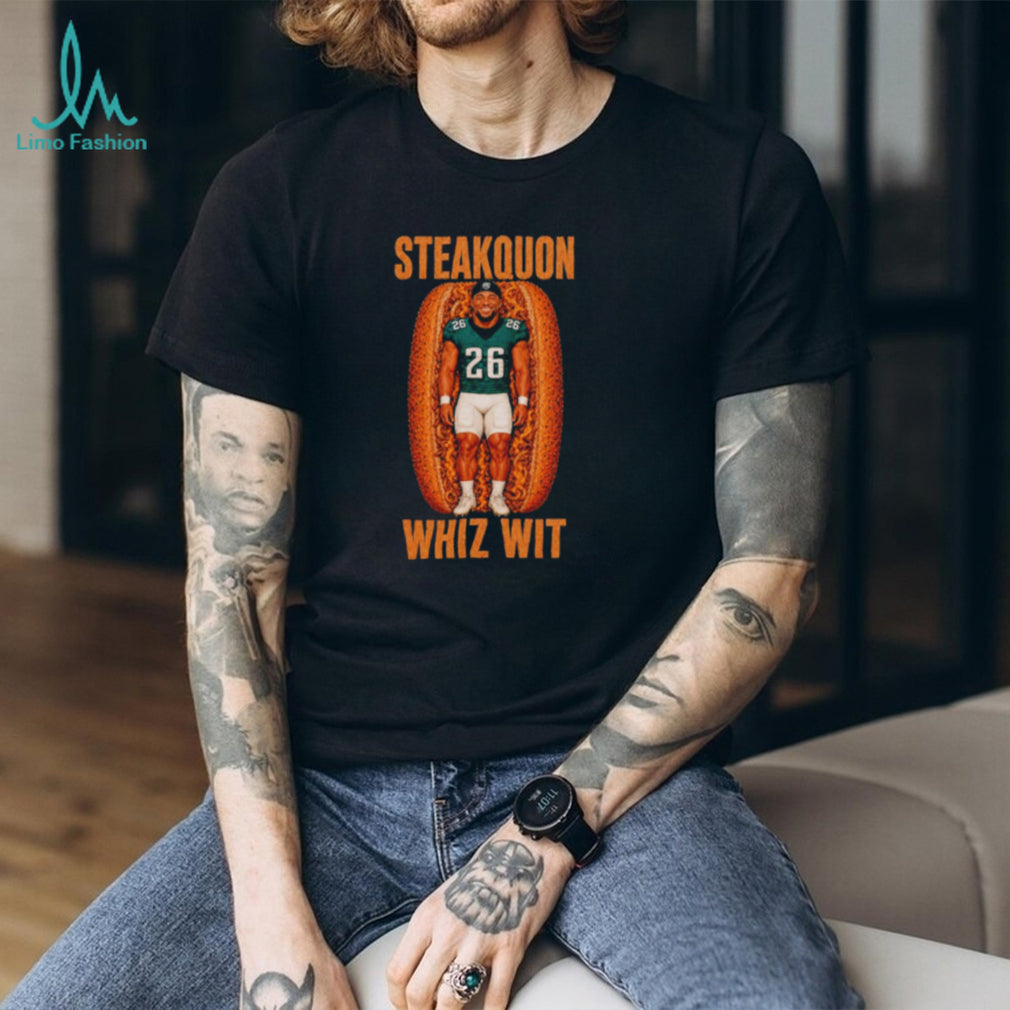 Steakquon Whiz Wit Saquon Barkley Cheesesteak Philadelphia Eagles shirt