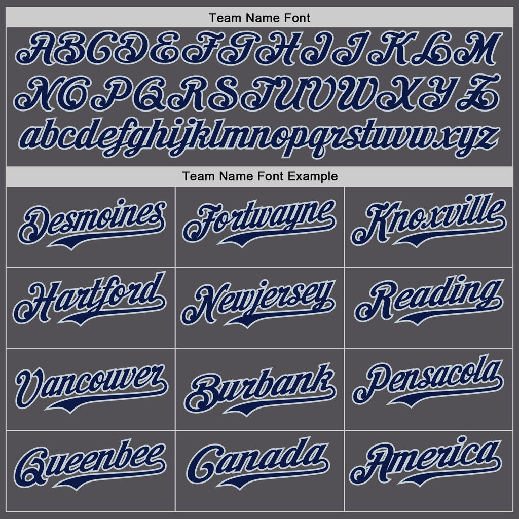 Custom Steel Gray Silver Authentic Baseball Jersey