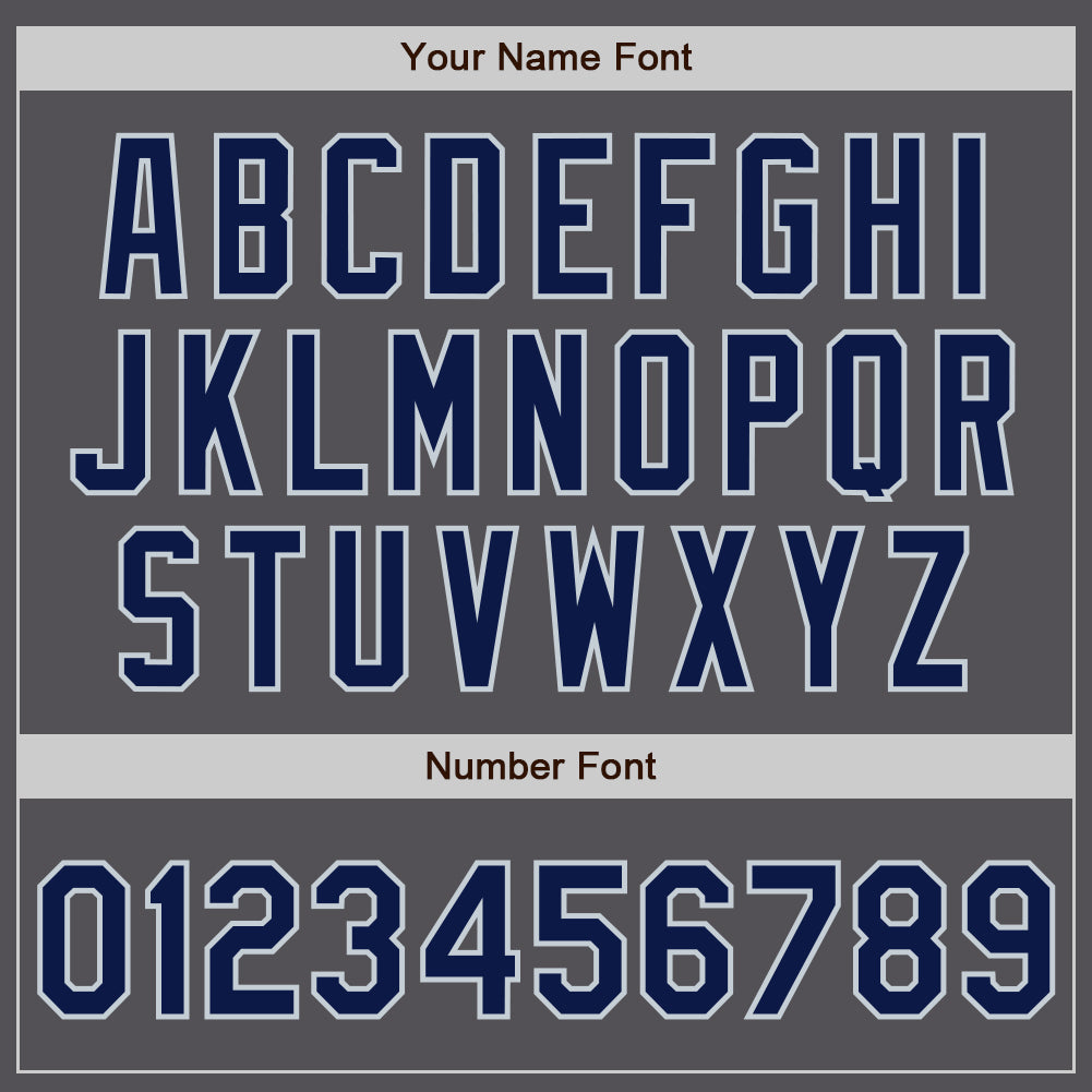 Custom Steel Gray Silver Authentic Baseball Jersey