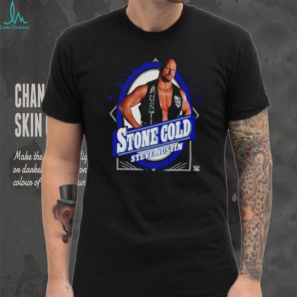 Stone Cold Steve Austin WWE Label graphic shirt