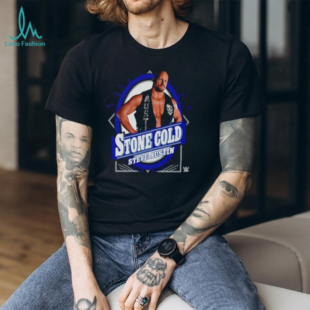 Stone Cold Steve Austin WWE Label graphic shirt