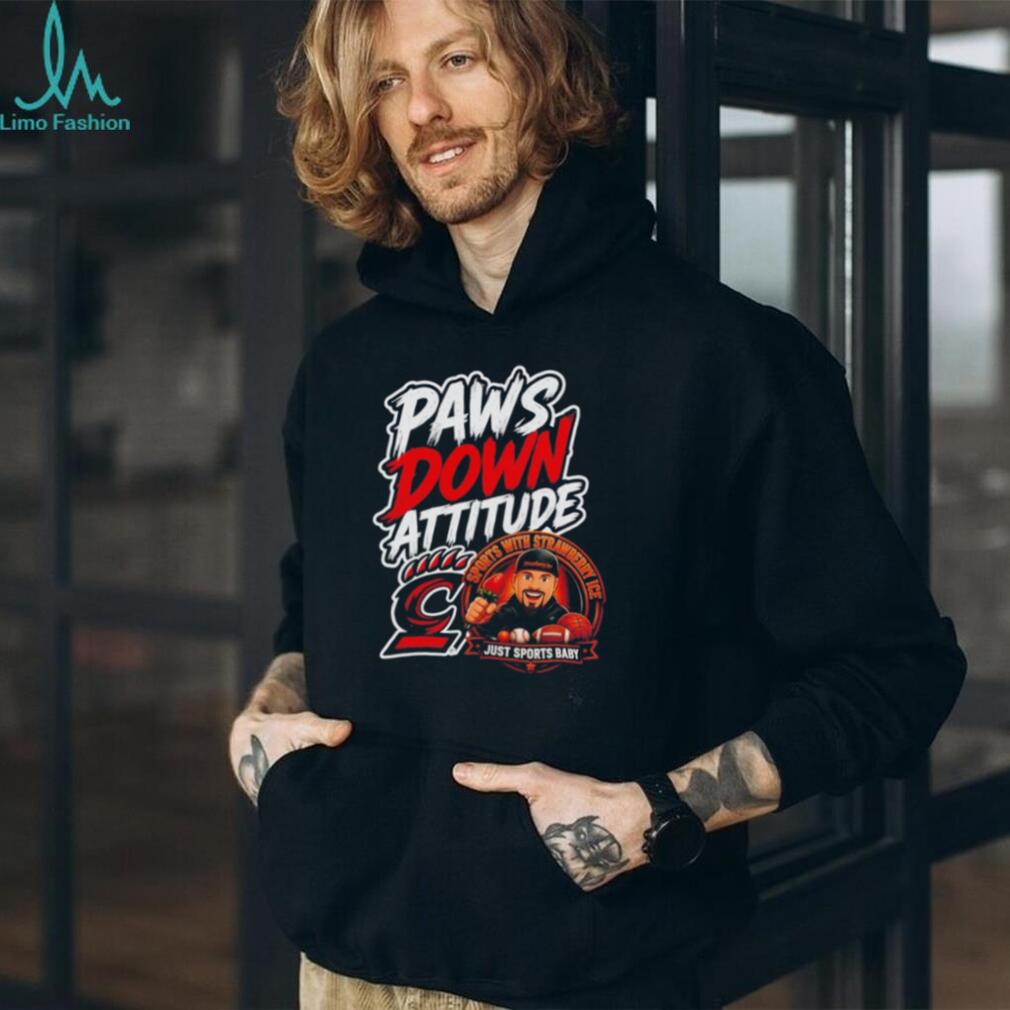 Strawberry Ice Paws Down Attitude Just Sports Baby Cincinnati shirt