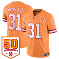 Tampa Bay Buccaneers #31 Antoine Winfield Jr. Orange 2025 F.U.S.E. 50th Anniversary
