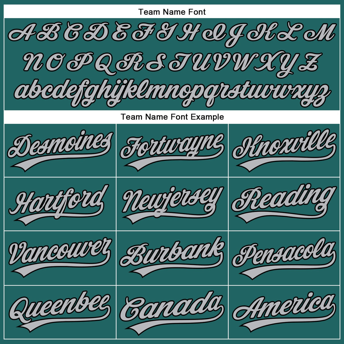 Custom Teal Gray Pinstripe Black Authentic Baseball Jersey