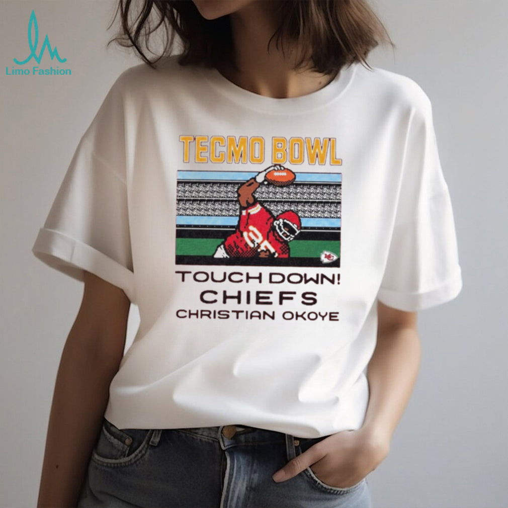 Tecmo Bowl Touchdown Chiefs Christian Okoye shirt