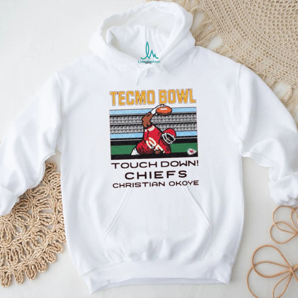 Tecmo Bowl Touchdown Chiefs Christian Okoye shirt