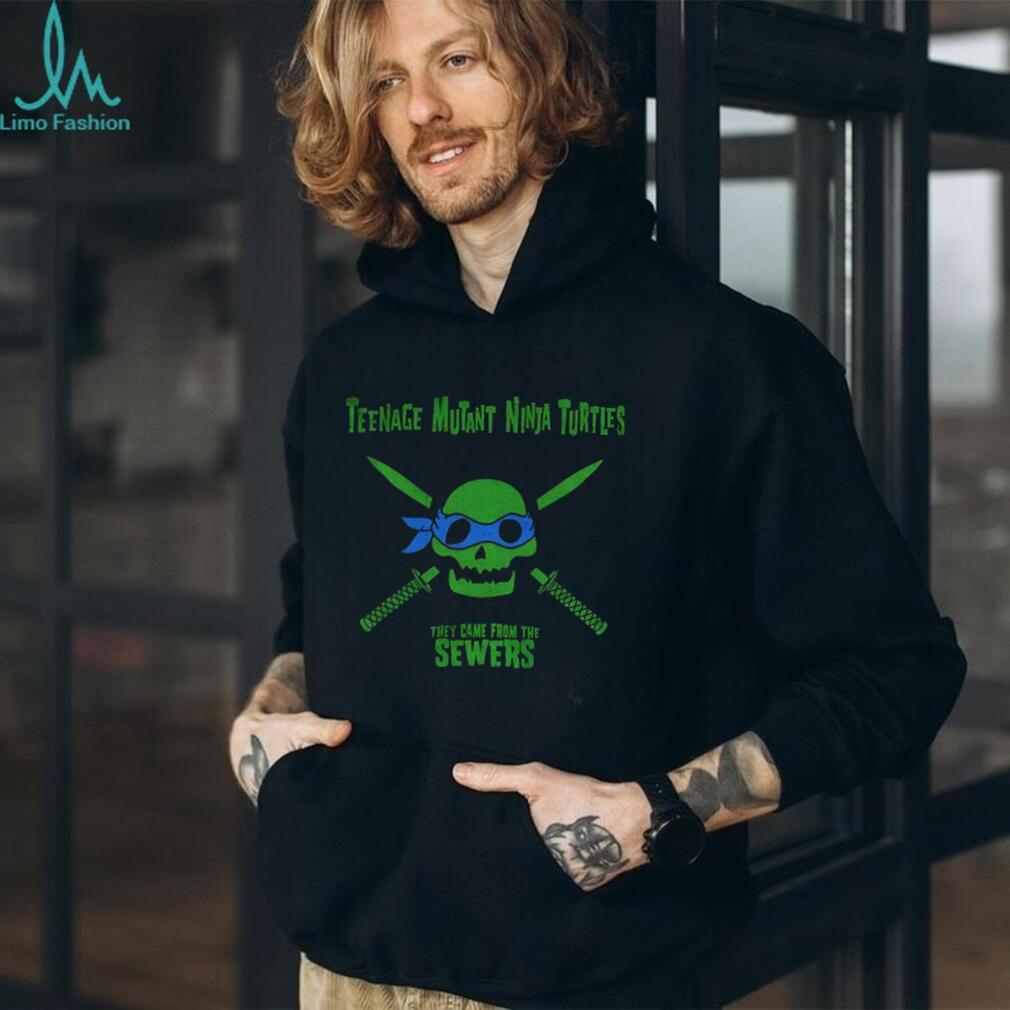 Teenage Mutant Ninja Turtles Skull Swords Teenage Mutant Ninja Turtles They Came From The Sewers Shirt