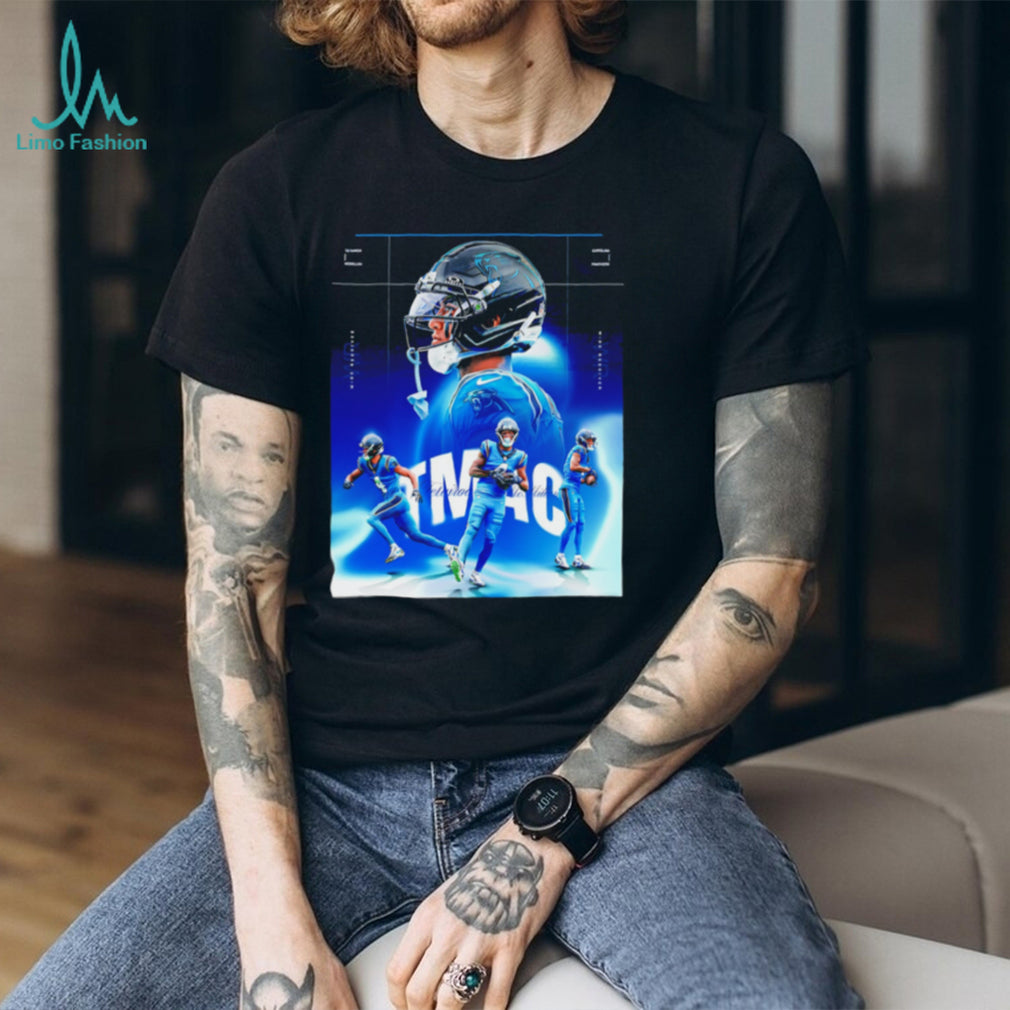 Tetairoa McMillan Carolina Panthers No 4 Wide Receiver TMAC Poster shirt