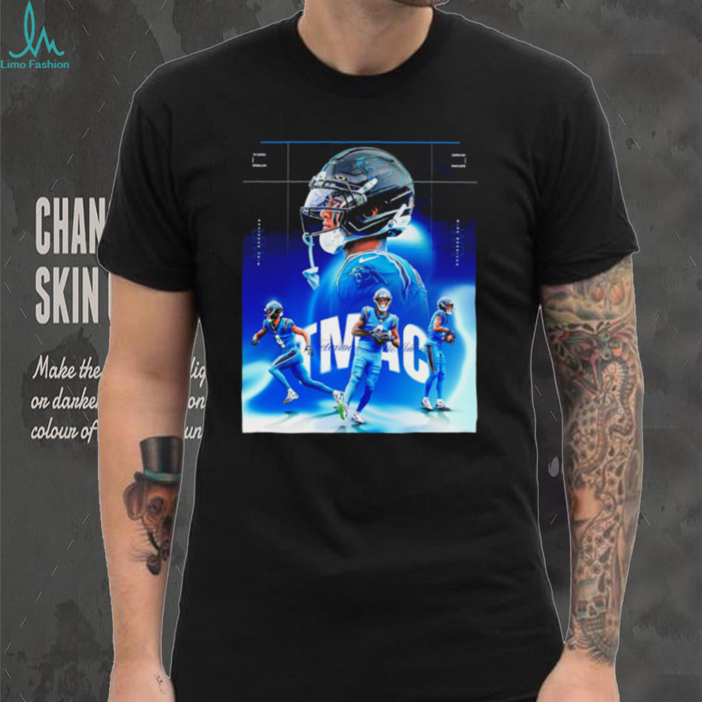 Tetairoa McMillan Carolina Panthers No 4 Wide Receiver TMAC Poster shirt