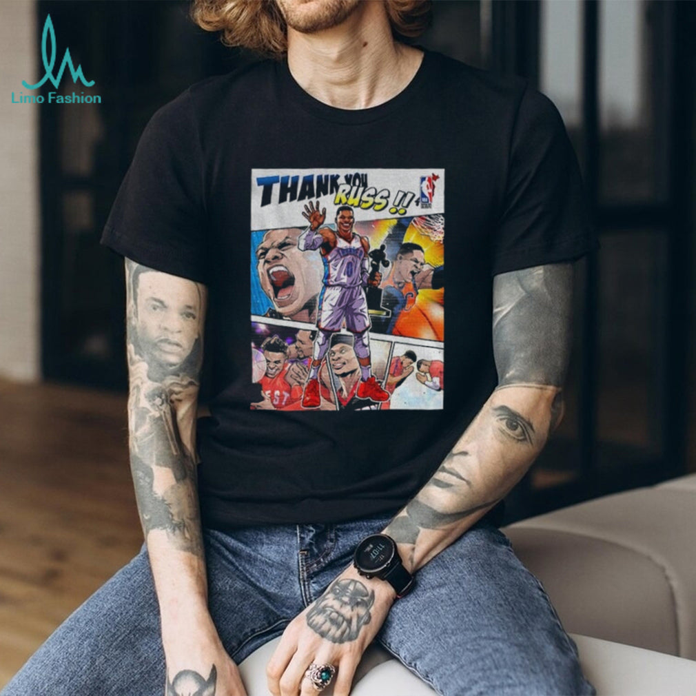 Thank You Russell Westbrook Mister Triple Double shirt