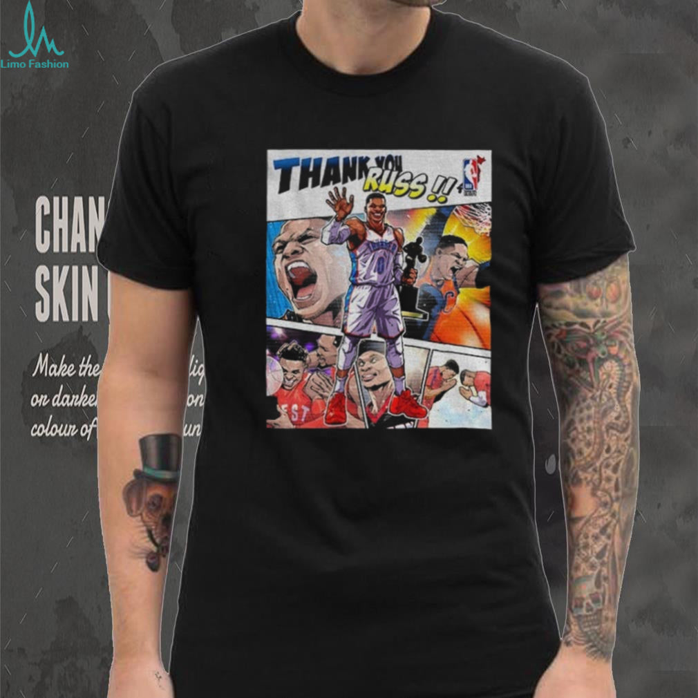 Thank You Russell Westbrook Mister Triple Double shirt