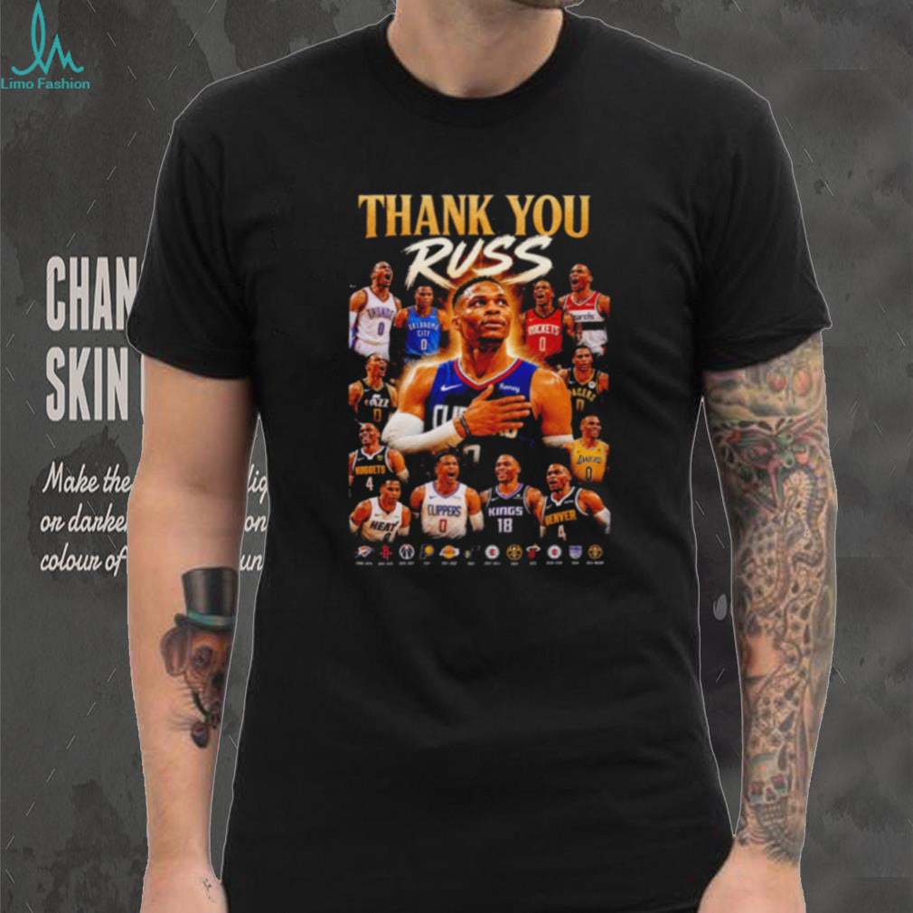 Thank You Russell Westbrook Shirt