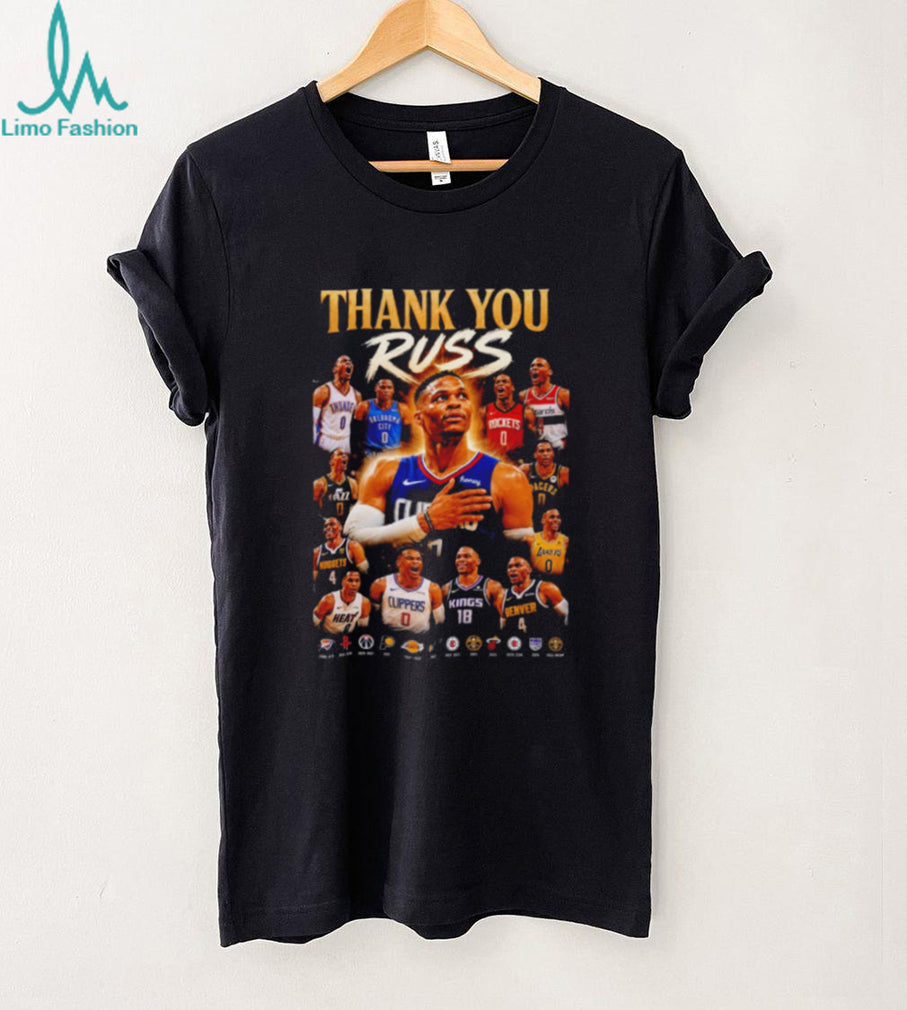 Thank You Russell Westbrook Shirt