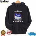 The Earth Wind and Fire NY Giants Brandon Jacobs Derrick Ward Ahmad Bradshaw Signatures Shirt