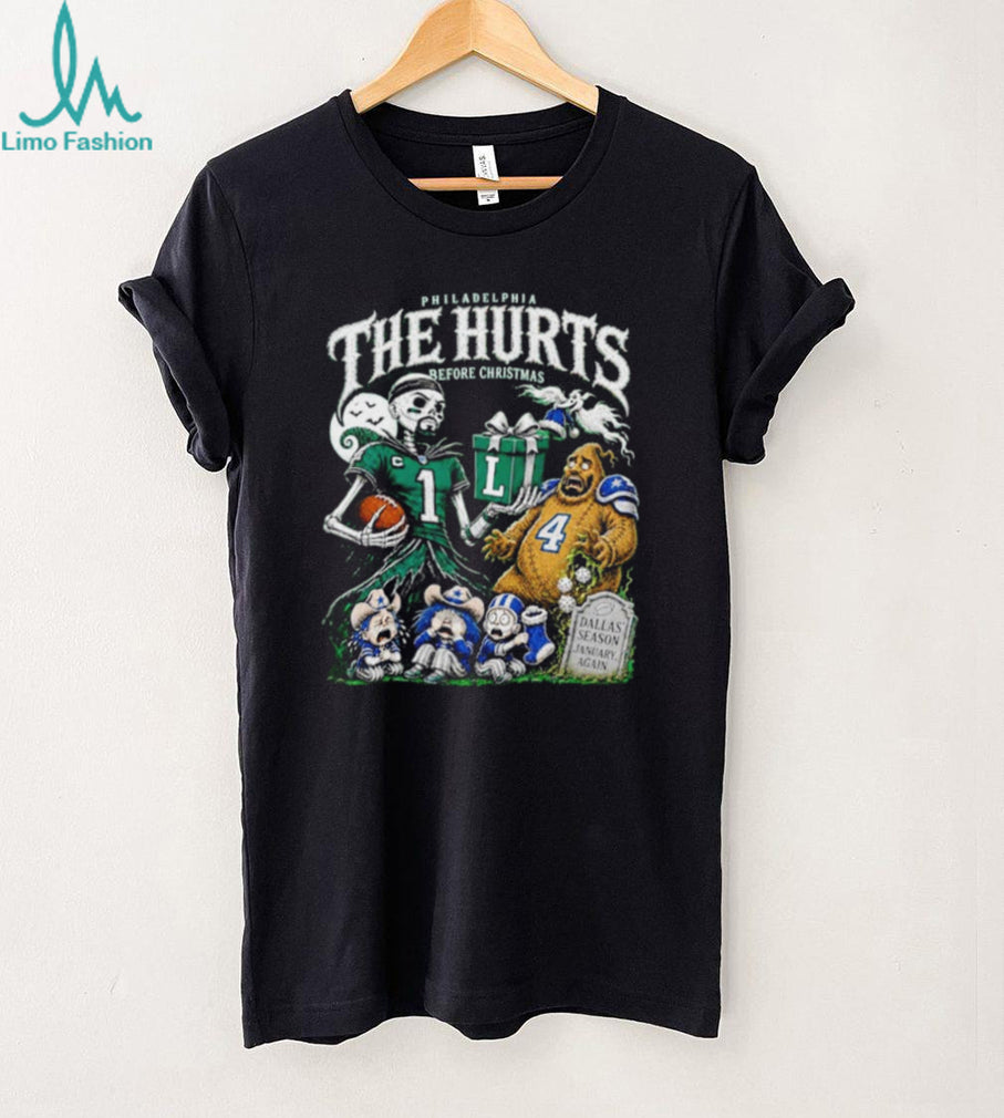 The Hurts Before Christmas Philadelphia Eagles shirt