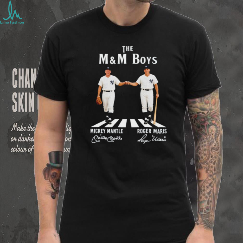 The MM Boy New York Yankees Abbey Road signature shirt