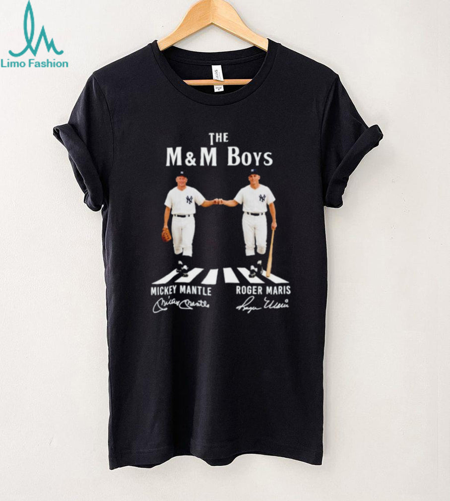 The MM Boy New York Yankees Abbey Road signature shirt