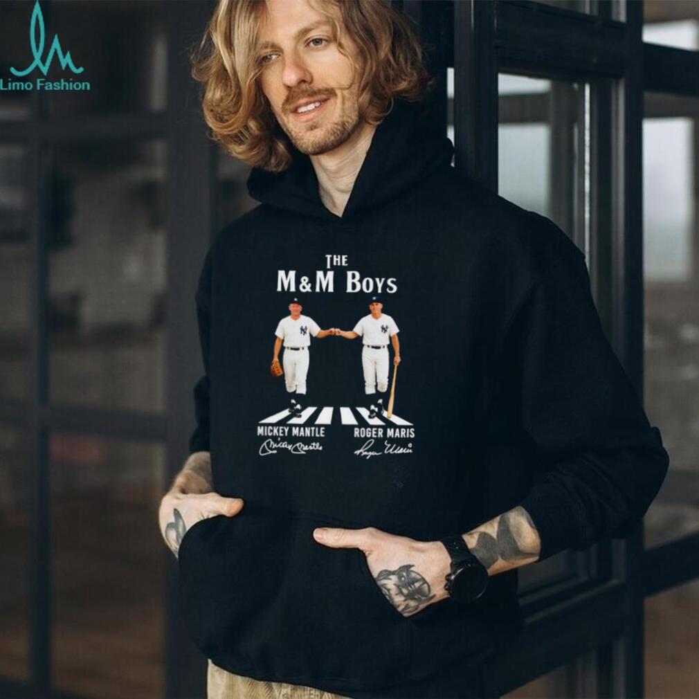 The M&M Boys New York Yankees Abbey Road signature shirt