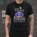 The Minnesota Vikings 65 Years 1961 2026 Thank You for the Memories shirt