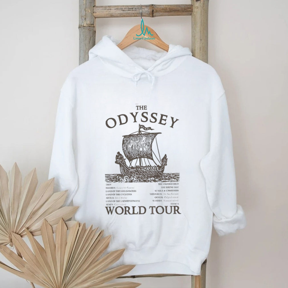 The Odyssey World Tour Homer The Odyssey shirt