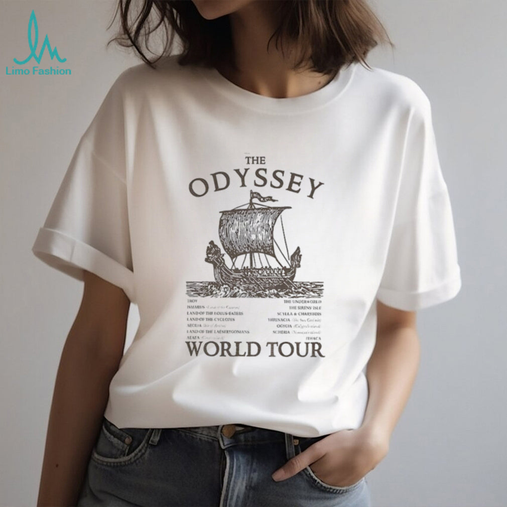 The Odyssey World Tour Homer The Odyssey shirt