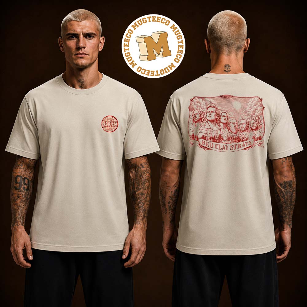 The Red Clay Strays Sioux Falls South Dakota 2026 Event Tee At Denny Sanford PREMIER Center On August 16 2026 Two Sided Unisex T Shirt