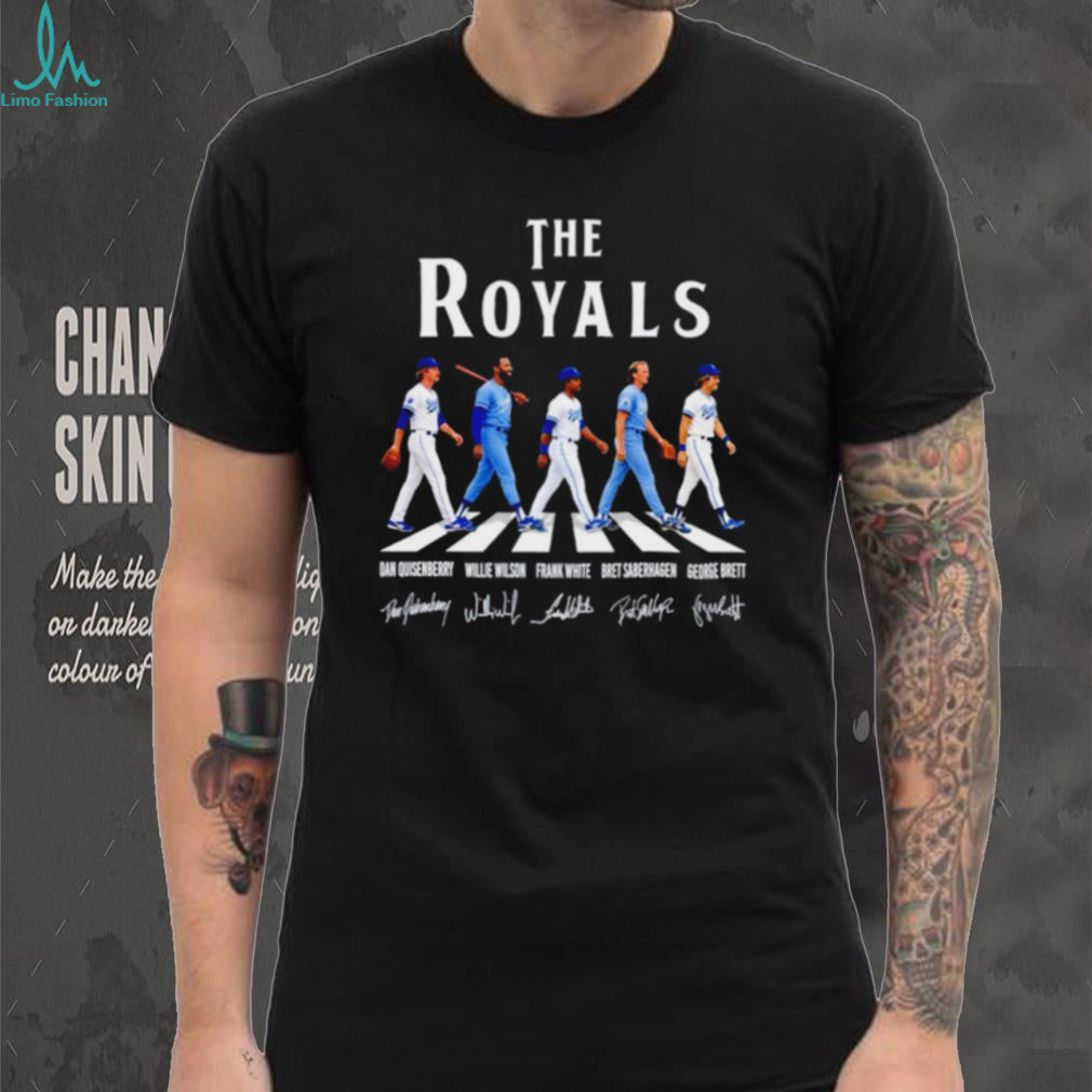 The Royals Kansas City Royals Abbey Road signature shirt