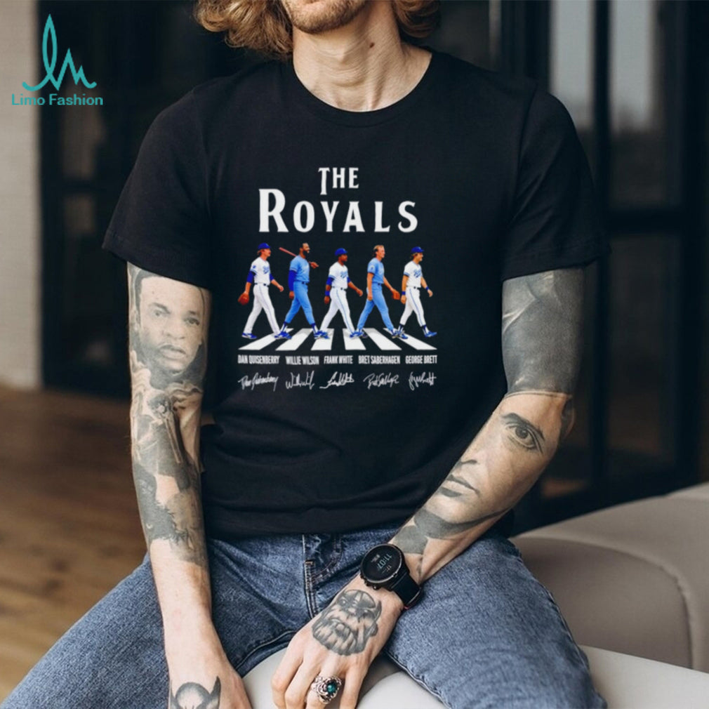 The Royals Kansas City Royals Abbey Road signature shirt