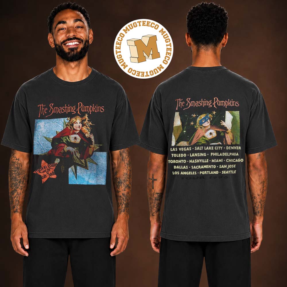 The Smashing Pumpkins Mellon Collie And The Infinite Sadness 1996 Tour Two Sided Unisex T Shirt