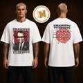 The Smashing Pumpkins Tour 2008 Former US President Richard Nixon Two Sided Unisex T Shirt