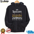 The Steelers Lamarr Woodley James Harrison Troy Polamalu Santonio Holmes Hines Ward Ben Roethlisberger signatures Shirt