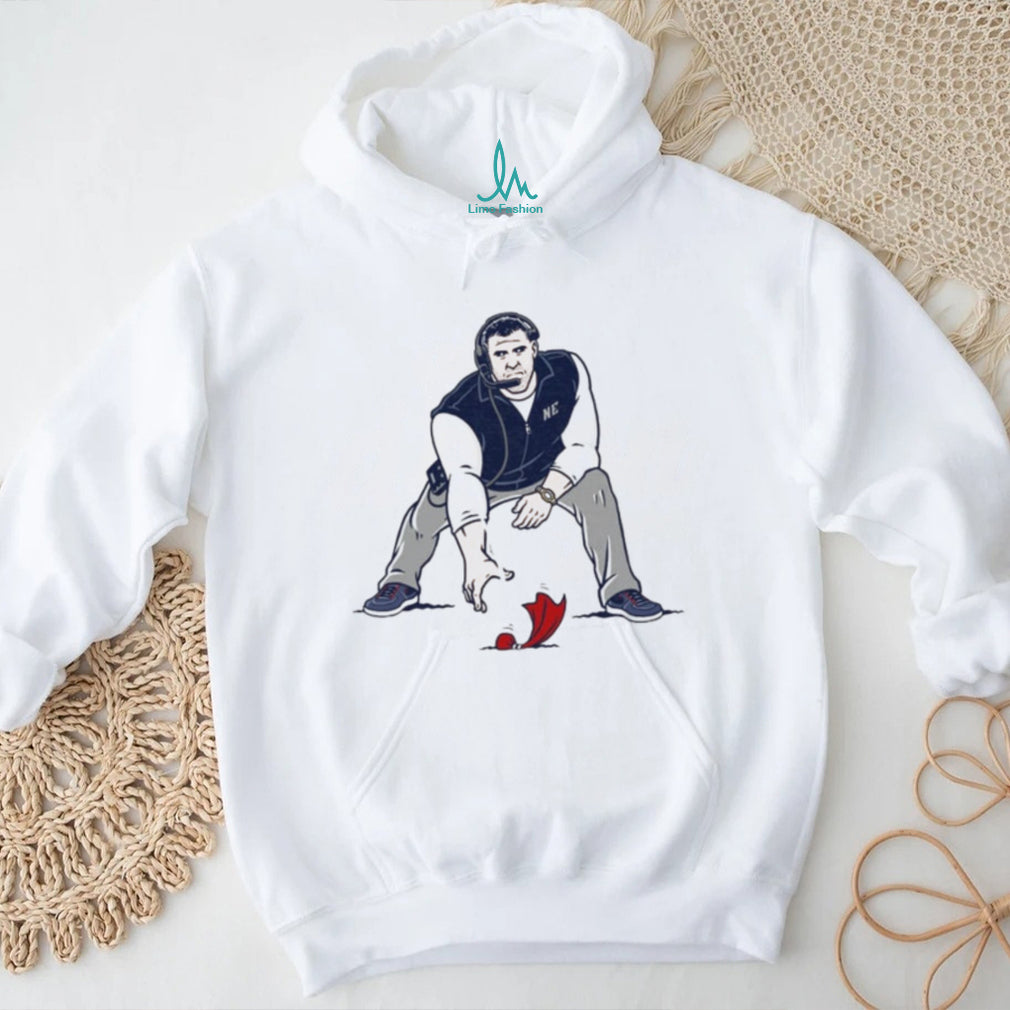 Three Point Stance Coach Mike Vrabel NE Patriots shirt