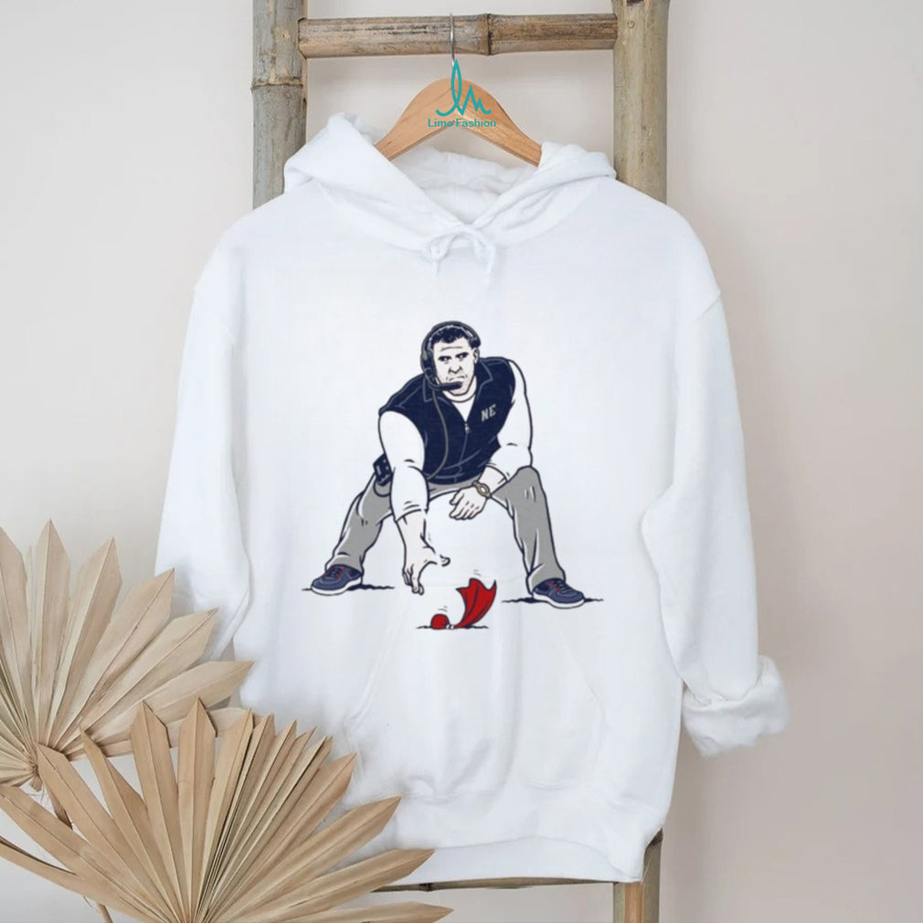 Three Point Stance Coach Mike Vrabel NE Patriots shirt
