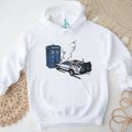 Time machine crashing it came out of nowhere graphic shirt