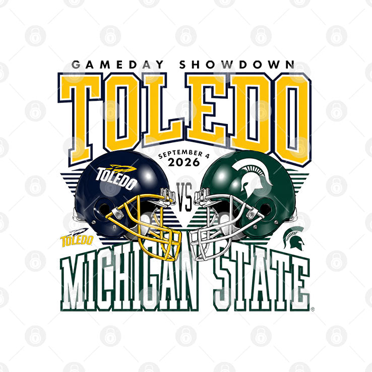 Toledo vs Michigan State Gameday Showdown 2026 T Shirt