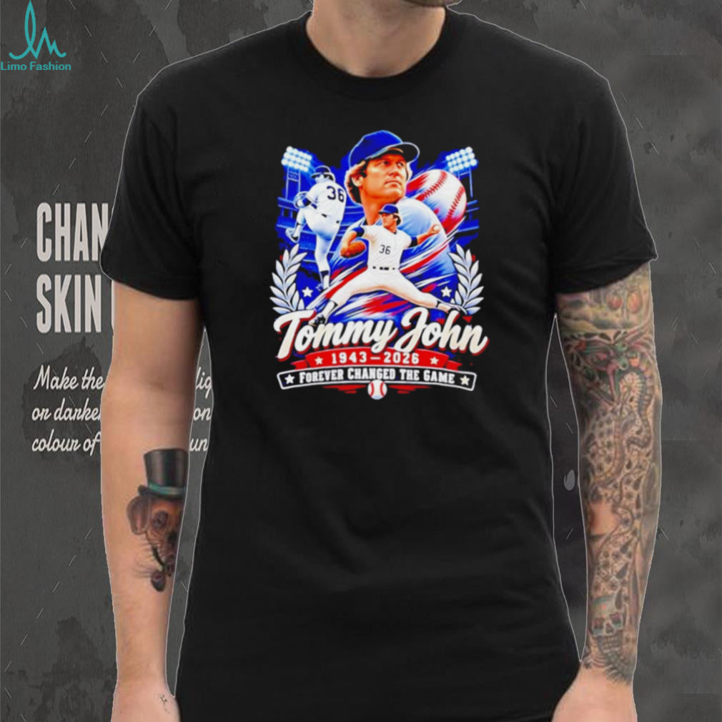Tommy John 1943 2026 Forever Changed The Game Shirt