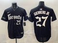 Toronto Blue Jays #27 Vladimir Guerrero Jr. Blue Jays 5 Collaboration