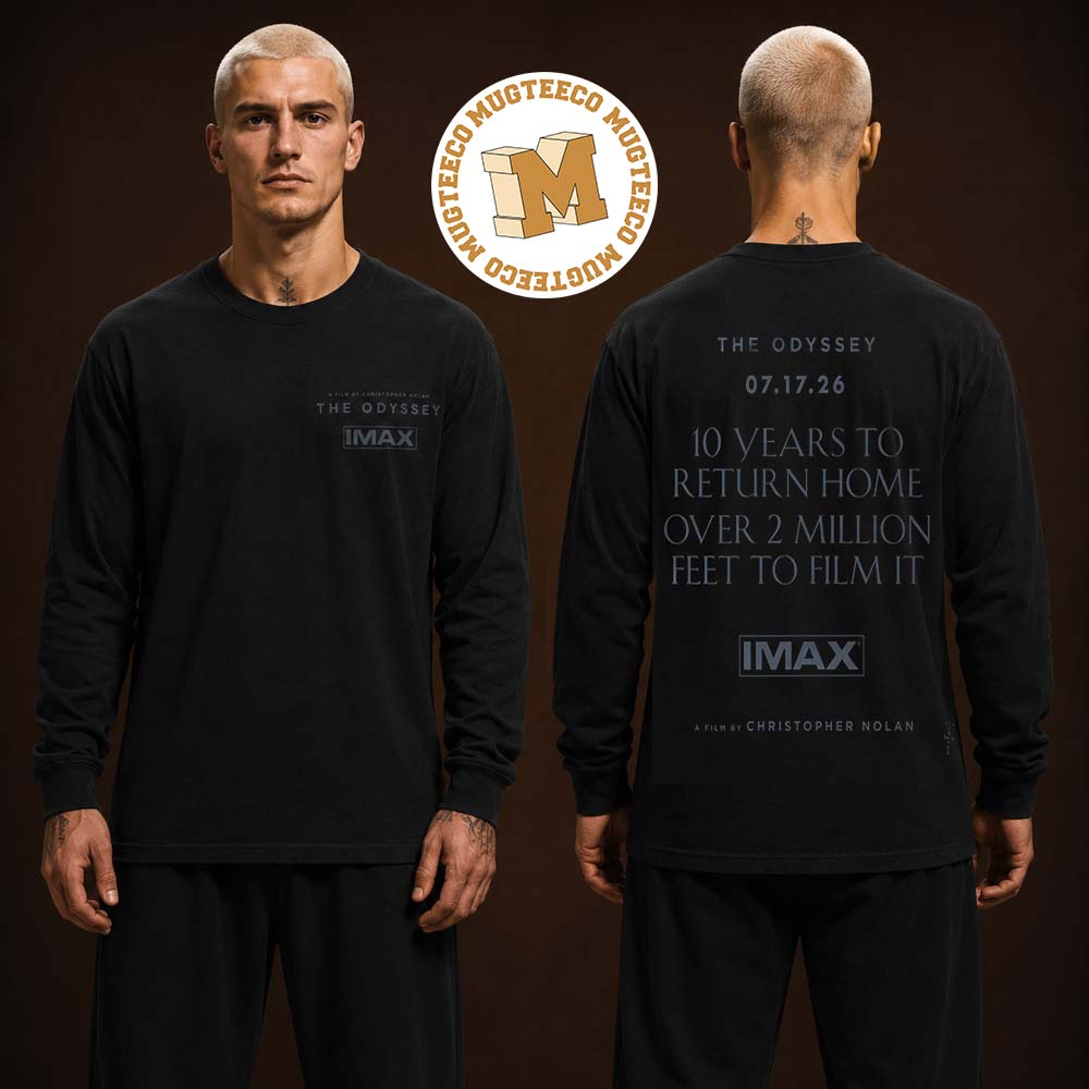 Travisscott Cactus Jack X The Odyssey X IMAX 10 Years Short Long Sleeve Two Sided Unisex T Shirt
