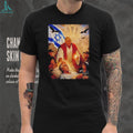 Trump Jesus Epstein illustration shirt