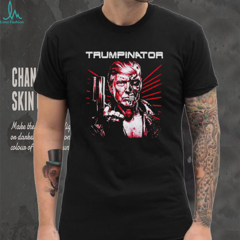 Trumpinator Donald Trump Terminator Parody shirt